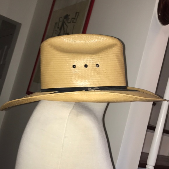 Vintage Wrangler Cattleman Hat Size 7 - Picture 3 of 6